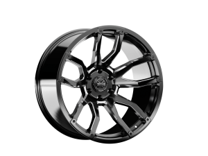 Rough Country Torque Impact - Gloss Black w/Milled Accents - 20x9 6x135 -12mm - TW403C-20903633-12