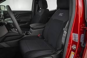 Rough Country Seat Covers - Front Bucket  Rear Bench Chevy/GMC Canyon/Colorado (23-25) - 91069