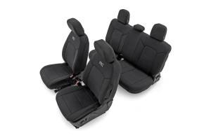 Rough Country - Rough Country Seat Covers - Front Bucket  Rear Bench Chevy/GMC Canyon/Colorado (23-25) - 91069 - Image 5