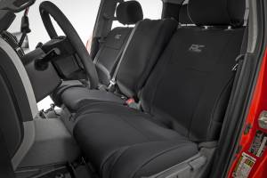 Rough Country Seat Covers - FR w/ Console Cover and Rear Toyota Tundra 2WD/4WD (07-13) - 91061