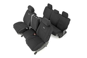 Rough Country - Rough Country Seat Covers - FR w/ Console Cover and Rear Toyota Tundra 2WD/4WD (07-13) - 91061 - Image 3