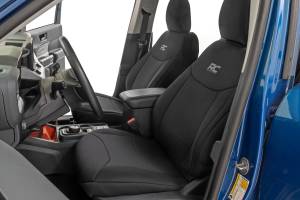 Rough Country Seat Covers - FR & RR W/O Armrest Crew Cab Ford Maverick 2WD/4WD (22-25) - 91066