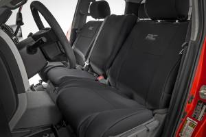 Rough Country Seat Covers - FR w/ Console Cover and Rear Toyota Tundra 2WD/4WD (07-13) - 91060