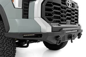 Rough Country - Rough Country Hybrid Front Bumper - 12000S - Blk LED - Toyota Tundra 2WD/4WD (2022-2025) - 72007 - Image 5