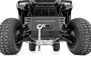 Rough Country - Rough Country Winch Plate - 4500-LB Winch - 10" Black Slimline - Honda Pioneer 520 - 92079 - Image 3