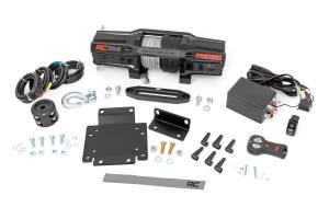 Rough Country Winch Mount - RS6500SA - Honda Pioneer 1000 - 92092
