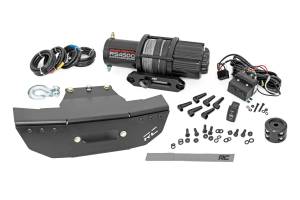Rough Country - Rough Country Winch Mount - RS4500S - Polaris RZR Turbo S4 - 93156 - Image 1