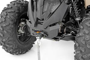 Rough Country - Rough Country Winch Bumper - 4500-Lb Winch - Black Series LED - 6" Light - Can-Am Renegade 1000/Renegade 500  - 97071 - Image 3