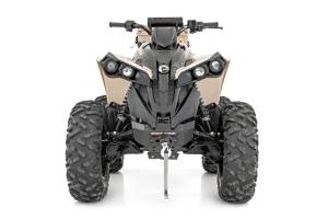 Rough Country - Rough Country Winch Bumper - 4500-Lb Winch - Black Series LED - 6" Light - Can-Am Renegade 1000/Renegade 500  - 97071 - Image 4