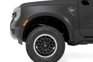 Rough Country - Rough Country Fender Flares - Sport - G1 Absolute Black - Ford Ranger 2WD/4WD (2024-2025) - S-F12401-G1 - Image 4