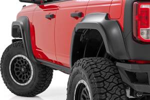 Rough Country - Rough Country Fender Flares - T9 Marsh Gray - Ford Bronco 4WD (2021-2025) - O-F12124-T9 - Image 1