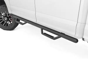 Rough Country Nerf Steps - Cab Length - Crew - Ford F-150/Lightning/F-250/F-350/Raptor (15-25) - RCF1596CCB