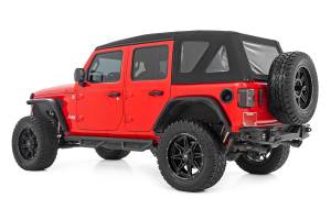 Rough Country - Rough Country Nerf Steps - Wheel to Wheel - 4 Door - Jeep Wrangler Unlimited 2WD/4WD (07-18) - 90764B - Image 2