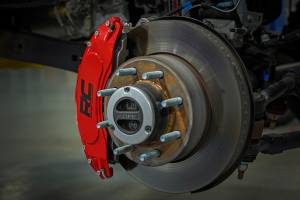Rough Country - Rough Country Caliper Covers - Front and Rear - Red - Ford F-250/F-350 Super Duty (23-25) - 71153 - Image 5