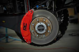 Rough Country - Rough Country Caliper Covers - Front and Rear - Red - Ford F-250/F-350 Super Duty (23-25) - 71153 - Image 6