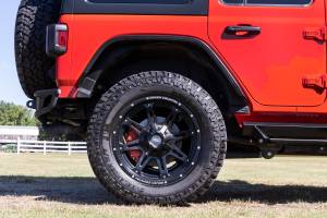 Rough Country - Rough Country Caliper Covers - Rear - Red - Jeep Wrangler JK/Wrangler Unlimited  (2007-2018) - 711402 - Image 5