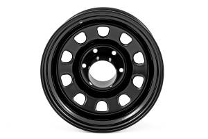 Rough Country - Rough Country Steel Wheel - Black - 15x10 - 5x5 - 3.30 Bore - -39 - RC52-5173 - Image 2