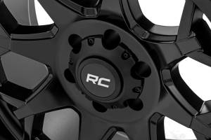 Rough Country - Rough Country Rough Country 80 Series Wheel - One-Piece - Semi Gloss Black - 20x9 - 6x135 - 0mm - 80200917A - Image 4